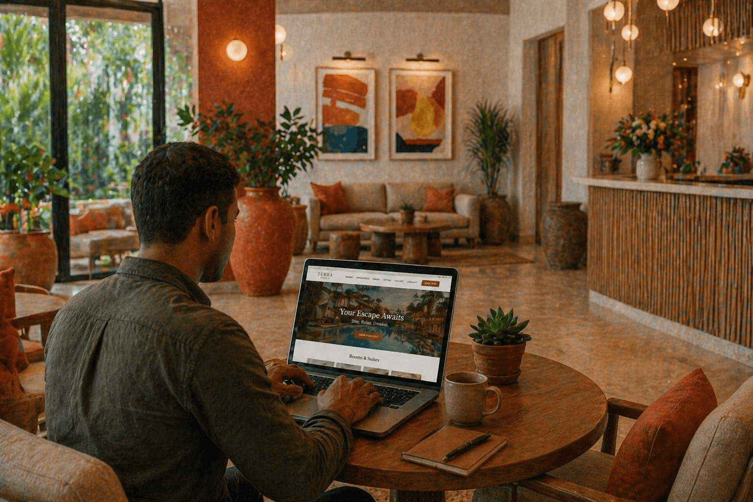 hotel website